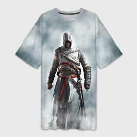Платье-футболка 3D с принтом Assassin’s Creed в Курске,  |  | asasins | creed | асасинс | ассасин | ассассинс | кредо | крид | криид