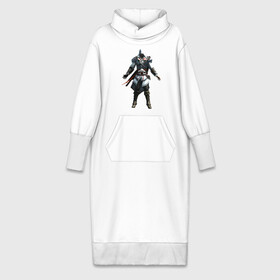 Платье удлиненное хлопок с принтом Assassins Creed Syndicate в Курске,  |  | mmorpg | rogue | syndicate | асасин | асассин | ассасин крид | ассассин | синдикат