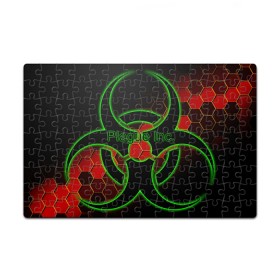 Пазл магнитный 126 элементов с принтом Plague Inc в Курске, полимерный материал с магнитным слоем | 126 деталей, размер изделия —  180*270 мм | Тематика изображения на принте: biohazard | inc | ndemic creations | plague | plague inc | биологический симулятор | игра | чума | чума инкорпорейтед