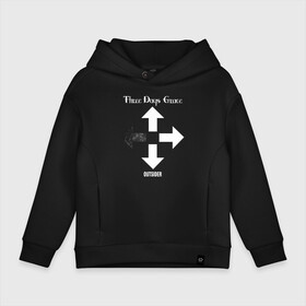 Детское худи Oversize хлопок с принтом Three Days Grace в Курске, френч-терри — 70% хлопок, 30% полиэстер. Мягкий теплый начес внутри —100% хлопок | боковые карманы, эластичные манжеты и нижняя кромка, капюшон на магнитной кнопке | Тематика изображения на принте: three days grace