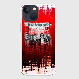 Чехол для iPhone 13 mini с принтом Three Days Grace в Курске,  |  | days | grace | three | альтернативный | группа | метал | ню метал | пост гранж | рок | хард рок