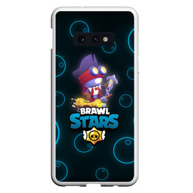 Чехол для Samsung S10E с принтом Brawl Stars Captain Carl в Курске, Силикон | Область печати: задняя сторона чехла, без боковых панелей | Тематика изображения на принте: bo | brawl stars | captain carl | carl | crow | dynamike | sandy | spike | бо | бравл старс | динамайк | дэррил | карл | кроу | леон. leon | спайк | сэнди