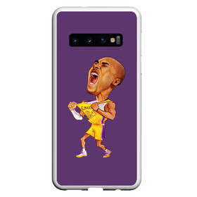 Чехол для Samsung Galaxy S10 с принтом Kobe Bryant в Курске, Силикон | Область печати: задняя сторона чехла, без боковых панелей | 08 | 24 | 8 | angeles | basketball | bryant | gigi | goat | kobe | lakers | legend | los | mamba | rip | sport | баскетбол | брайант | коби | легенда | мамба | роспись | спорт