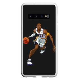 Чехол для Samsung Galaxy S10 с принтом Kobe Bryant в Курске, Силикон | Область печати: задняя сторона чехла, без боковых панелей | 08 | 24 | 8 | angeles | basketball | bryant | gigi | goat | kobe | lakers | legend | los | mamba | rip | sport | баскетбол | брайант | коби | легенда | мамба | роспись | спорт