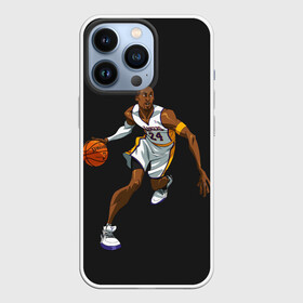Чехол для iPhone 13 Pro с принтом Kobe Bryant в Курске,  |  | Тематика изображения на принте: 08 | 24 | 8 | angeles | basketball | bryant | gigi | goat | kobe | lakers | legend | los | mamba | rip | sport | баскетбол | брайант | коби | легенда | мамба | роспись | спорт