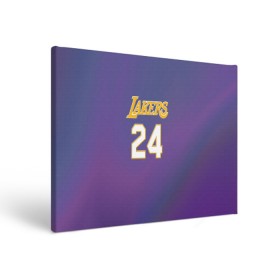 Холст прямоугольный с принтом Los Angeles Lakers / Kobe Brya в Курске, 100% ПВХ |  | basketball | espn | kobe | kobe bryant | kobe bryant death | kobe bryant tribute | lakers | los angeles lakers | nba