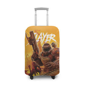 Чехол для чемодана 3D Doom Slayer купить в Курске