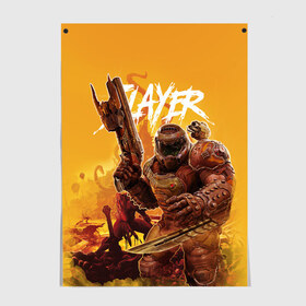Постер Doom Slayer купить в Курске