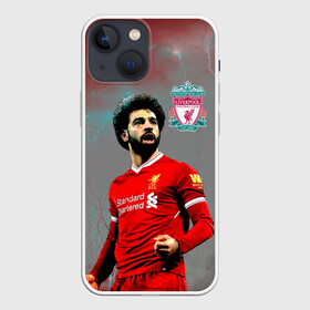 Чехол для iPhone 13 mini с принтом Mohamed Salah в Курске,  |  | mohamed salah | англия | ливер | ливерпуль | мохаммед салах | салах | футбол
