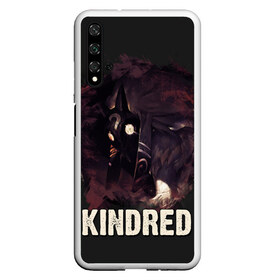 Чехол для Honor 20 с принтом Kindred в Курске, Силикон | Область печати: задняя сторона чехла, без боковых панелей | jinx | kda | league | lol | moba | pentakill | riot | rise | rus | skins | варвик | варус | воин | легенд | лига | лол | маг | стрелок | танк | чемпион