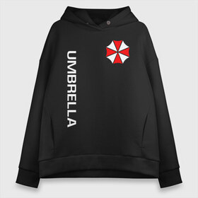 Женское худи Oversize хлопок с принтом UMBRELLA CORP(+спина) в Курске, френч-терри — 70% хлопок, 30% полиэстер. Мягкий теплый начес внутри —100% хлопок | боковые карманы, эластичные манжеты и нижняя кромка, капюшон на магнитной кнопке | ada wong | biohazard | leon | nemesis | project resistance | raccoon city | re2 | resident evil 2 | rpd | stars | umbrella | ада вонг | амбрелла | немесис | ужасы