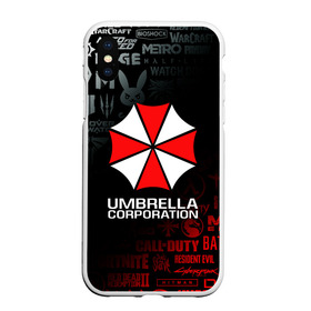 Чехол для iPhone XS Max матовый с принтом RESIDENT EVIL (UMBRELLA CORP) в Курске, Силикон | Область печати: задняя сторона чехла, без боковых панелей | ada wong | biohazard | leon | nemesis | project resistance | raccoon city | re | re3 | resident evil | resident evil 3 | rpd | stars | umbrella | ада вонг | амбрелла | немезис | ужасы