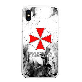 Чехол для iPhone XS Max матовый с принтом UMBRELLA CORP в Курске, Силикон | Область печати: задняя сторона чехла, без боковых панелей | ada wong | biohazard | leon | nemesis | project resistance | raccoon city | re2 | resident evil 2 | rpd | stars | umbrella | ада вонг | амбрелла | немесис | ужасы