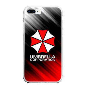 Чехол для iPhone 7Plus/8 Plus матовый с принтом UMBRELLA CORP в Курске, Силикон | Область печати: задняя сторона чехла, без боковых панелей | ada wong | biohazard | leon | nemesis | project resistance | raccoon city | re2 | resident evil 2 | rpd | stars | umbrella | ада вонг | амбрелла | немесис | ужасы