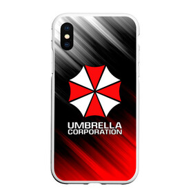 Чехол для iPhone XS Max матовый с принтом UMBRELLA CORP в Курске, Силикон | Область печати: задняя сторона чехла, без боковых панелей | ada wong | biohazard | leon | nemesis | project resistance | raccoon city | re2 | resident evil 2 | rpd | stars | umbrella | ада вонг | амбрелла | немесис | ужасы