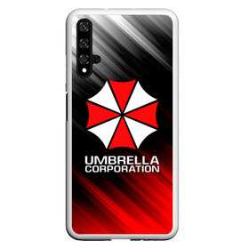 Чехол для Honor 20 с принтом UMBRELLA CORP в Курске, Силикон | Область печати: задняя сторона чехла, без боковых панелей | ada wong | biohazard | leon | nemesis | project resistance | raccoon city | re2 | resident evil 2 | rpd | stars | umbrella | ада вонг | амбрелла | немесис | ужасы