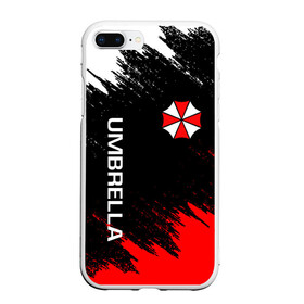 Чехол для iPhone 7Plus/8 Plus матовый с принтом UMBRELLA CORP в Курске, Силикон | Область печати: задняя сторона чехла, без боковых панелей | ada wong | biohazard | leon | nemesis | project resistance | raccoon city | re2 | resident evil 2 | rpd | stars | umbrella | ада вонг | амбрелла | немесис | ужасы