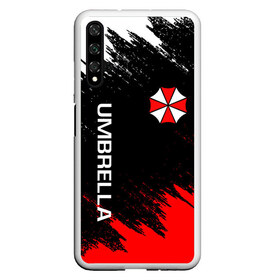 Чехол для Honor 20 с принтом UMBRELLA CORP в Курске, Силикон | Область печати: задняя сторона чехла, без боковых панелей | ada wong | biohazard | leon | nemesis | project resistance | raccoon city | re2 | resident evil 2 | rpd | stars | umbrella | ада вонг | амбрелла | немесис | ужасы