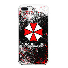 Чехол для iPhone 7Plus/8 Plus матовый с принтом UMBRELLA CORP в Курске, Силикон | Область печати: задняя сторона чехла, без боковых панелей | ada wong | biohazard | leon | nemesis | project resistance | raccoon city | re2 | resident evil 2 | rpd | stars | umbrella | ада вонг | амбрелла | немесис | ужасы