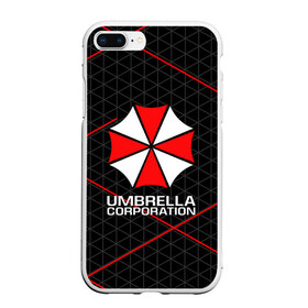 Чехол для iPhone 7Plus/8 Plus матовый с принтом UMBRELLA CORP в Курске, Силикон | Область печати: задняя сторона чехла, без боковых панелей | ada wong | biohazard | leon | nemesis | project resistance | raccoon city | re2 | resident evil 2 | rpd | stars | umbrella | ада вонг | амбрелла | немесис | ужасы