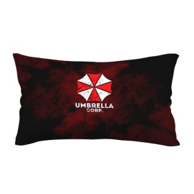 Подушка 3D антистресс с принтом UMBRELLA CORP в Курске, наволочка — 100% полиэстер, наполнитель — вспененный полистирол | состоит из подушки и наволочки на молнии | Тематика изображения на принте: 