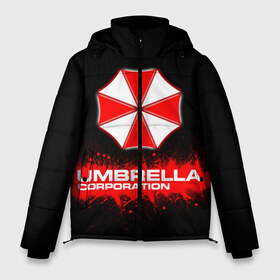 Мужская зимняя куртка 3D с принтом Umbrella Corporation в Курске, верх — 100% полиэстер; подкладка — 100% полиэстер; утеплитель — 100% полиэстер | длина ниже бедра, свободный силуэт Оверсайз. Есть воротник-стойка, отстегивающийся капюшон и ветрозащитная планка. 

Боковые карманы с листочкой на кнопках и внутренний карман на молнии. | corporation | umbrella | umbrella corporation | амбрела | амбрелла корпорейшн | военная корпорация | корпорация | фармацевтическая корпорация