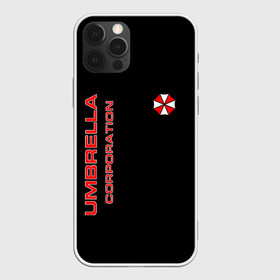 Чехол для iPhone 12 Pro с принтом Umbrella Corporation в Курске, силикон | область печати: задняя сторона чехла, без боковых панелей | Тематика изображения на принте: corporation | umbrella | umbrella corporation | амбрела | амбрелла корпорейшн | военная корпорация | корпорация | фармацевтическая корпорация