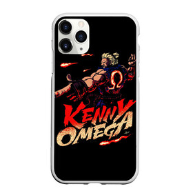 Чехол для iPhone 11 Pro Max матовый с принтом Kenny Omega Street Fighter в Курске, Силикон |  | kennyomega aew streetfighter