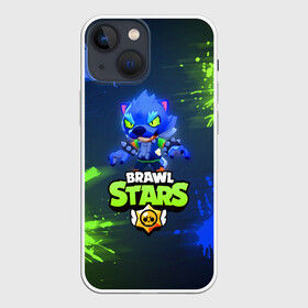 Чехол для iPhone 13 mini с принтом Brawl Stars Werewolf Leon в Курске,  |  | bea | bo | brawl stars | crow | dynamike | gt max | gt макс | max | sandy | spike | werewolf leon | беа | бо | бравл старс | динамайк | дэррил | кроу | леон. leon | макс | оборотень леон | спайк | сэнди