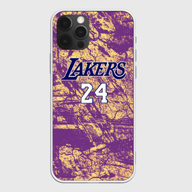 Чехол для iPhone 12 Pro Max с принтом Kobe Bryant в Курске, Силикон |  | angeles | bryant | kobe | lakers | los | nba | баскетбольный | клуб