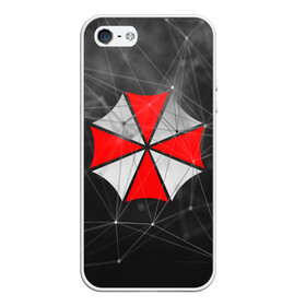 Чехол для iPhone 5/5S матовый с принтом UMBRELLA CORP в Курске, Силикон | Область печати: задняя сторона чехла, без боковых панелей | ada wong | biohazard | leon | nemesis | project resistance | raccoon city | re2 | resident evil 2 | rpd | stars | umbrella | ада вонг | амбрелла | немесис | ужасы