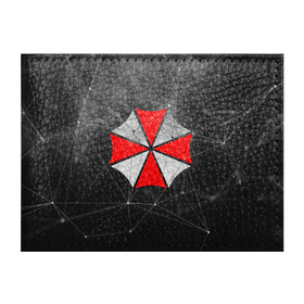 Обложка для студенческого билета с принтом UMBRELLA CORP в Курске, натуральная кожа | Размер: 11*8 см; Печать на всей внешней стороне | Тематика изображения на принте: ada wong | biohazard | leon | nemesis | project resistance | raccoon city | re2 | resident evil 2 | rpd | stars | umbrella | ада вонг | амбрелла | немесис | ужасы