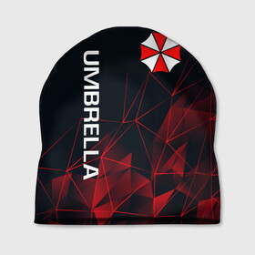 Шапка 3D с принтом UMBRELLA CORP | АМБРЕЛЛА КОРП в Курске, 100% полиэстер | универсальный размер, печать по всей поверхности изделия | ada wong | biohazard | leon | nemesis | project resistance | raccoon city | re2 | resident evil 2 | rpd | stars | umbrella | ада вонг | амбрелла | немесис | ужасы