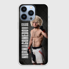 Чехол для iPhone 13 Pro с принтом Хабиб Нурмагомедов в Курске,  |  | habib | khabib | khabib nurmagomedov | mma | nurmagomedov | the eagle | ufc | боец | бои без правил | борьба | микс файт | мма | нурмагомедов | орёл | самбо | хабиб | хабиб нурмагомедов