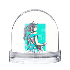 Снежный шар с принтом Ibuki Mioda в Курске, Пластик | Изображение внутри шара печатается на глянцевой фотобумаге с двух сторон | danganronpa | ibuki mioda | данганронпа | ибуки миода