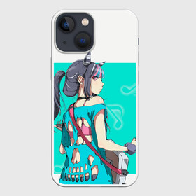 Чехол для iPhone 13 mini с принтом Ibuki Mioda в Курске,  |  | danganronpa | ibuki mioda | данганронпа | ибуки миода