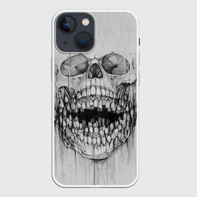 Чехол для iPhone 13 mini с принтом Dentist skull в Курске,  |  | blood | dentist | skull | teeth | губы | дантист | день стоматолога | зубной | зубы | кровь | подарок | стоматолог | череп