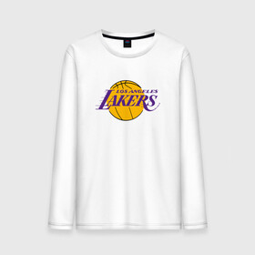 Мужской лонгслив хлопок с принтом LA LAKERS в Курске, 100% хлопок |  | america | basketball | kobe bryant | la | la lakers | lakers | los angeles lakers | nba | usa | баскетбол | кобе брайант | лос анджелес лейкерс | нба | сша