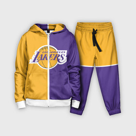 Детский костюм 3D с принтом LA LAKERS в Курске,  |  | america | basketball | kobe bryant | la | la lakers | lakers | los angeles lakers | nba | usa | баскетбол | кобе брайант | лос анджелес лейкерс | нба | сша