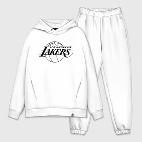 Мужской костюм хлопок OVERSIZE с принтом LA LAKERS в Курске,  |  | america | basketball | kobe bryant | la | la lakers | lakers | los angeles lakers | nba | usa | баскетбол | кобе брайант | лос анджелес лейкерс | нба | сша