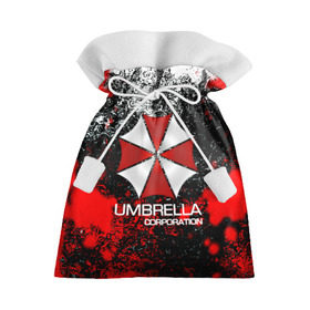 Подарочный 3D мешок с принтом UMBRELLA CORP в Курске, 100% полиэстер | Размер: 29*39 см | biohazard | biohazard 7 | crocodile | fang | game | hand | monster | new umbrella | resident evil | resident evil 7 | umbrella | umbrella corp | umbrella corporation | zombie | обитель