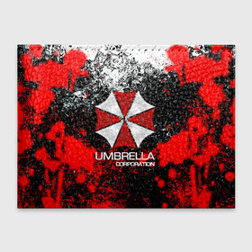 Обложка для студенческого билета с принтом UMBRELLA CORP в Курске, натуральная кожа | Размер: 11*8 см; Печать на всей внешней стороне | biohazard | biohazard 7 | crocodile | fang | game | hand | monster | new umbrella | resident evil | resident evil 7 | umbrella | umbrella corp | umbrella corporation | zombie | обитель