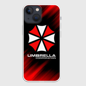 Чехол для iPhone 13 mini с принтом Umbrella Corporation в Курске,  |  | corp | corporation | resident evil | umbrella | umbrella corporation | зомби апокалипсис | зонт | игра