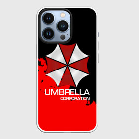 Чехол для iPhone 13 Pro с принтом UMBRELLA CORP в Курске,  |  | biohazard | biohazard 7 | crocodile | fang | game | hand | monster | new umbrella | resident evil | resident evil 7 | umbrella | umbrella corp | umbrella corporation | zombie | обитель