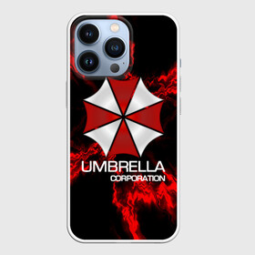 Чехол для iPhone 13 Pro с принтом UMBRELLA CORP в Курске,  |  | biohazard | biohazard 7 | crocodile | fang | game | hand | monster | new umbrella | resident evil | resident evil 7 | umbrella | umbrella corp | umbrella corporation | zombie | обитель