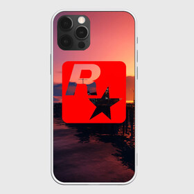 Чехол для iPhone 12 Pro Max с принтом GTA ROCKSTAR в Курске, Силикон |  | grand theft auto 2 | grand theft auto 3 | grand theft auto v | grand theft auto: san andreas | grand theft auto: vice city | gta 1 | gta 2 | gta 3 | gta 4 | gta 5 | gta online | gta v | город | игры