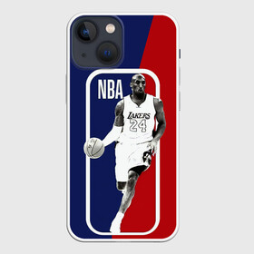 Чехол для iPhone 13 mini с принтом NBA Kobe Bryant в Курске,  |  | 24 | basketball | bryant | kobe | kobe bryant | kobe bryant 24 | lakers | los angeles lakers | mamba | nba | баскетбол | кобе 24 | кобе брайант | кобе брайнт | коби брайант | коби брайн | лейкерс | нба | номер 24