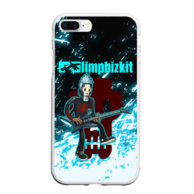 Чехол для iPhone 7Plus/8 Plus матовый с принтом LIMP BIZKIT в Курске, Силикон | Область печати: задняя сторона чехла, без боковых панелей | dj lethal | limp bizkit | rock | джон отто | лимп бизкит | майк смит | музыка | роб уотерс | рок | сэм риверс | терри бальзамо | уэс борланд | фред дёрст