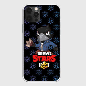 Чехол для iPhone 12 Pro Max с принтом BRAWL STARS CROW в Курске, Силикон |  | bea | bibi | brawl stars | colt | crow | el brown | leon | leon shark | max | nita | sally leon | shark | акула | беа | берли | биби | бравл старс | браун | ворон | кольт | леон | леон акула | макс | нита | шелли