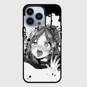 Чехол для iPhone 13 Pro с принтом АХЕГАО с подтёками в Курске,  |  | ahegao | anime | аниме | ахегао | мультфильм | сенпай
